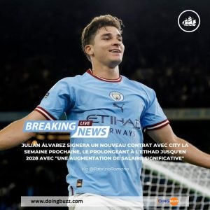 Julian Alvarez Pourrait Bien Prolonger Son Contrat À Manchester City !