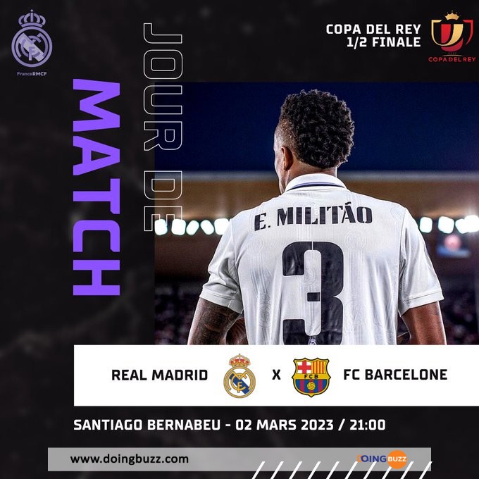 Sur quelle chaîne et à quelle heure suivre le match Real Madrid - Barcelone ?