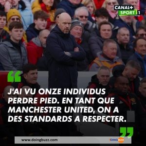 Erik Ten Hag Réagit Après L&Rsquo;Historique Défaite De Manchester United Face À Liverpool