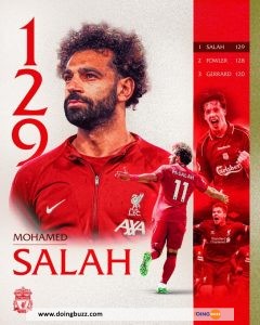 Mohamed Salah Devient Le Meilleur Buteur De Tous Les Temps De Liverpool