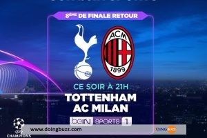 Les compositions officielles du match de LdC, Tottenham – AC Milan