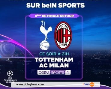 Les Compositions Officielles Du Match De Ldc, Tottenham – Ac Milan