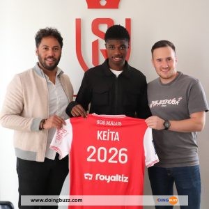 Cheick Keita Signe Son 1Er Contrat Professionnel Avec Le Stade De Reims (Photos)