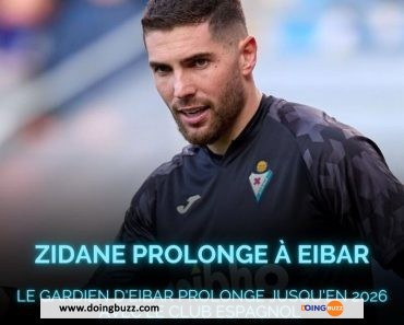Luca Zidane prolonge son contrat avec Eibar jusqu’en 2026