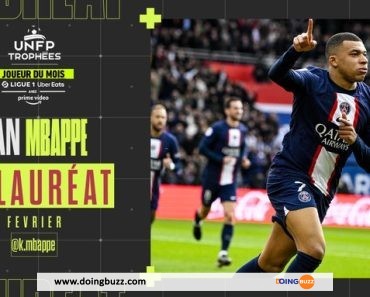 Joueur Du Mois De Février : Le Nouveau Trophée Remporté Par Kylian Mbappé (Photos)