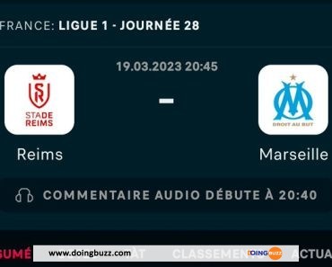 Reims – Marseille : Sur quelle chaîne et à quelle heure suivre le match ?