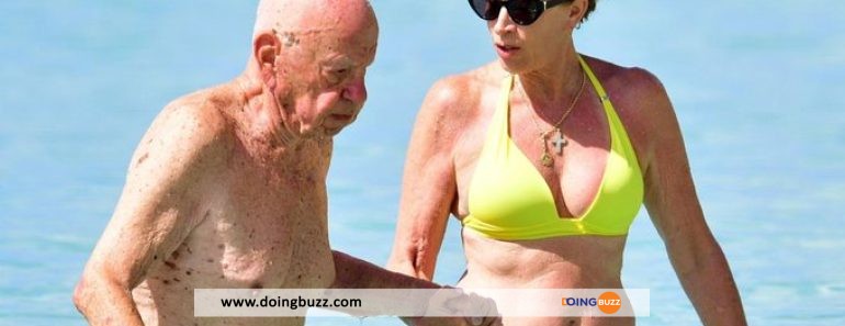 A 96 Ans, Le Milliardaire Rupert Murdoch Vient De Trouver Une Nouvelle Femme De 66 Ans