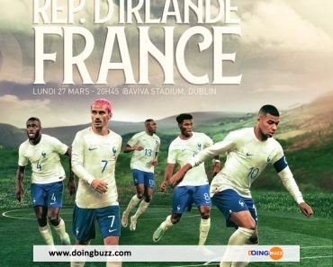Irlande vs France : Les compositions officielles du match