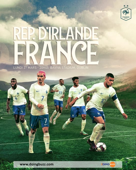 Irlande Vs France : Les Compositions Officielles Du Match