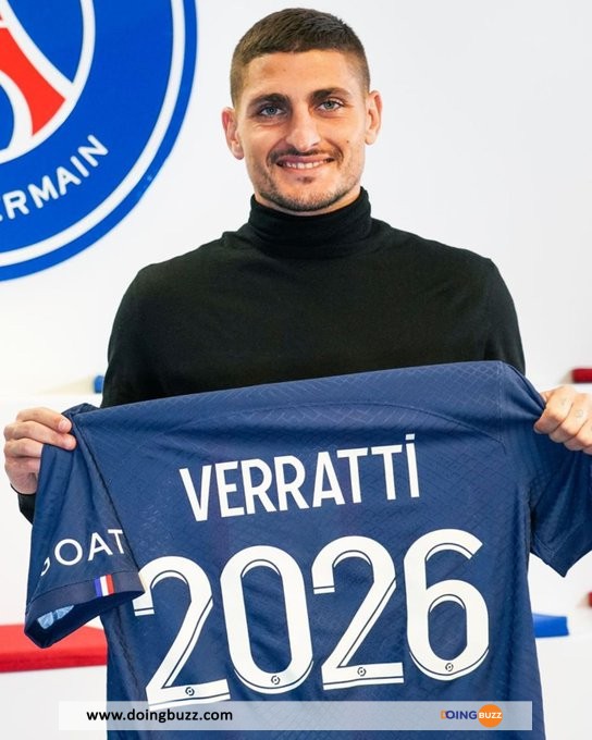 Marco Verratti A Prolongé Son Contrat Avec Le Psg Jusqu’en 2026 !