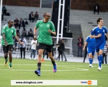 Rwanda : Gianni Infantino Dribble Paul Kagame Lors D&Rsquo;Un Match (Photo)