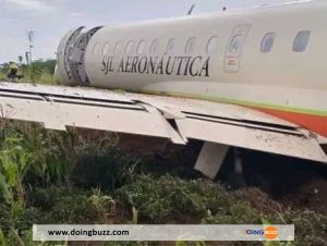 Rdc : Un Avion Achève Son Atterrissage Dans Les Champs, Des Blessés