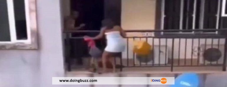 Une femme attrape son mari avec sa maitresse (vidéo)