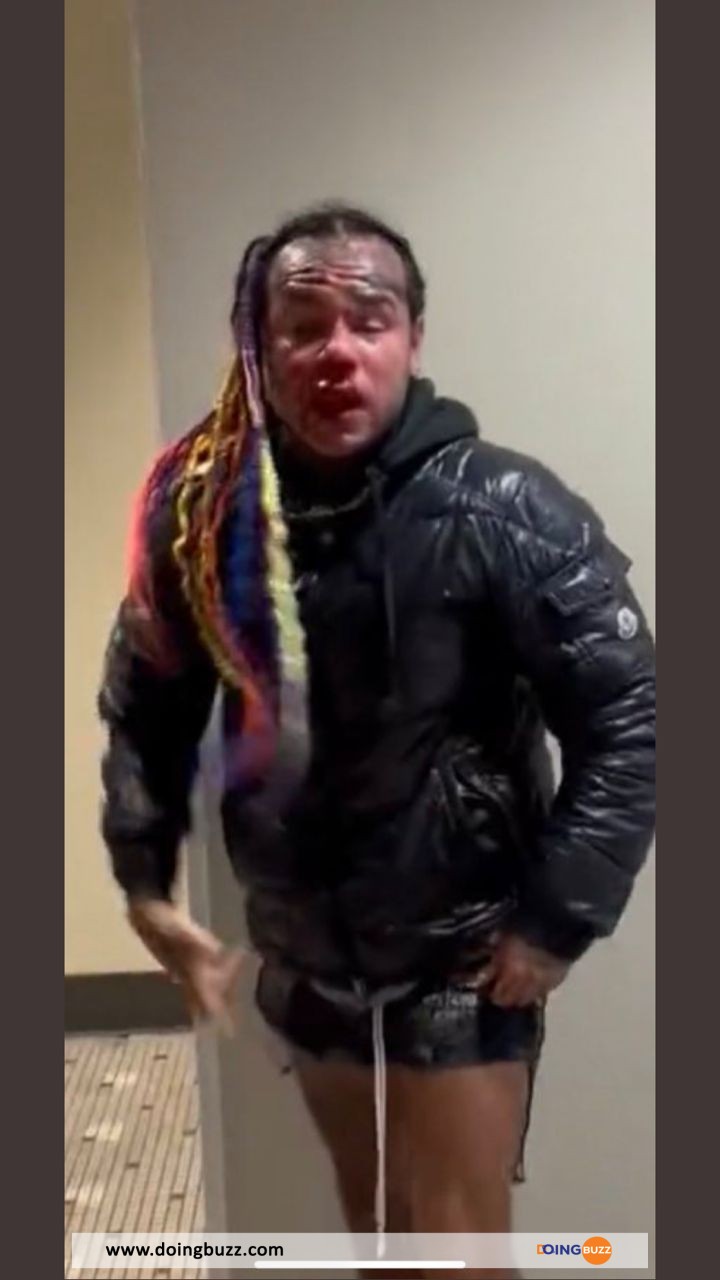 VIDEO : Le rappeur 6ix9ine sauvagement battu et finit aux urgences