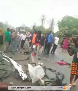 Tragédie Au Cameroun : Grave Accident D’un Bus Scolaire Transportant 30 Élèves, Des Morts (Photos)