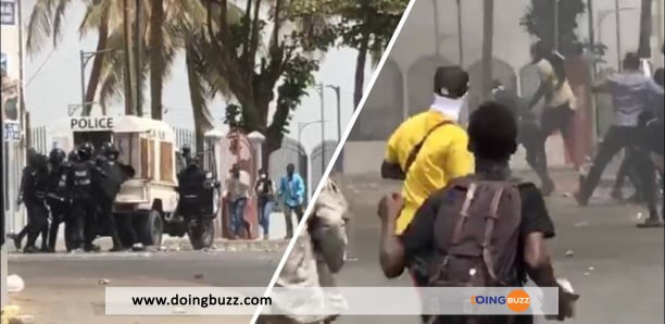 Sénégal : Affrontements Entre Policiers Et Étudiants 