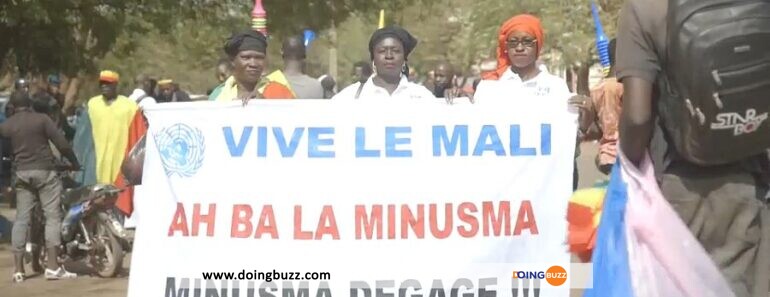 Mali : Les Manifestants Exigent Le Départ De La Minusma