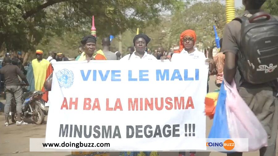 Mali : Les Manifestants Exigent Le Départ De La Minusma