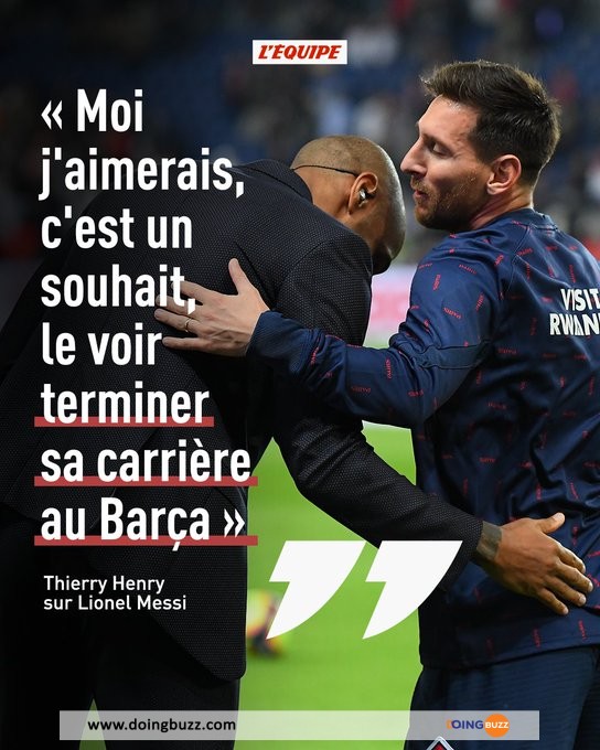 Thierry Henry Évoque La Fin De Carrière De Lionel Messi ! (Vidéo)