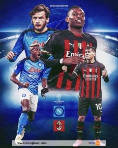 Napoli – Ac Milan : Les Compositions Officielles Du Match