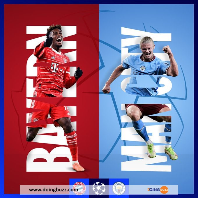 Bayern Munich Vs Manchester City : L'Heure Et La Chaine De Diffusion Du Match !