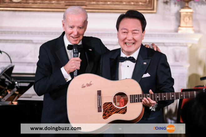Video : Yoon Suk-Yeol, Le Président Sud-Coréen Chante American Pie À Joe Biden