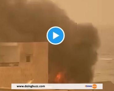 Incendie au Sénégal : La maison d’un proche de Macky Sall partie en fumée (VIDEO)