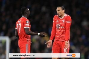 Scène De Bagarre Entre Sadio Mané Et Leroy Sané Après La Défaite Du Bayern (Photos)