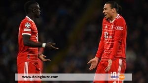 Voici La Sanction Infligée À Sadio Mané Après Son Acte Envers Leroy Sané