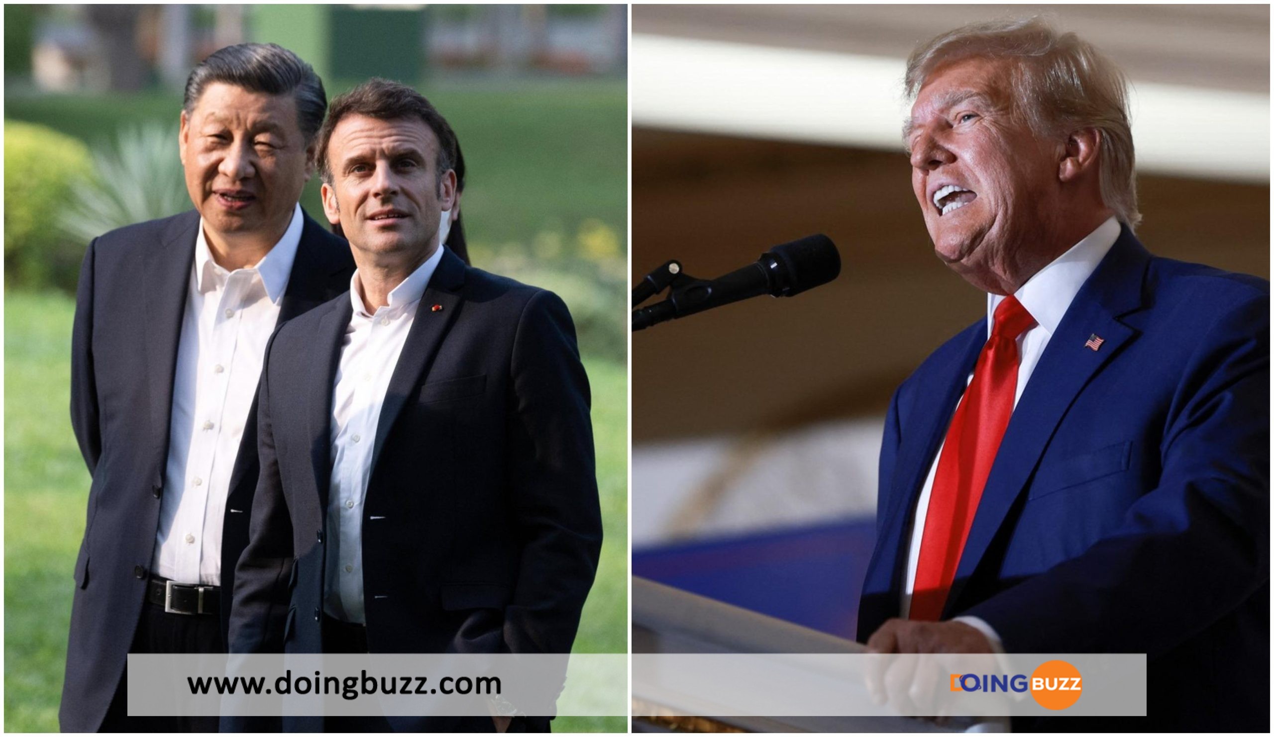Donald Trump : « Macron Est Parti Lécher Le Cµl De Xi Jinping »