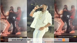 Video : Davido Attaqué Par Un Fan Lors D&Rsquo;Un Concert À Lagos