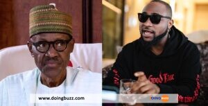 Davido  Reçoit Une Prestigieuse Récompense Du Président Buhari (Photo)