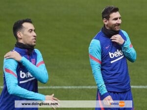 Le Bel Hommage De Lionel Messi À Sergio Busquets !