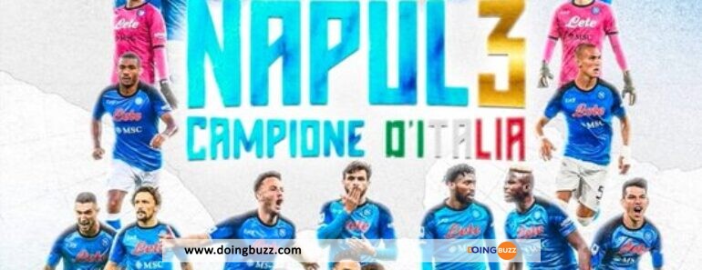 Naples Est Champion D&Rsquo;Italie Pour La 1Ère Fois Depuis 33 Ans (Photos)