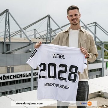 Julian Weigl Signe Avec Borussia Mönchengladbach Jusqu’en 2028