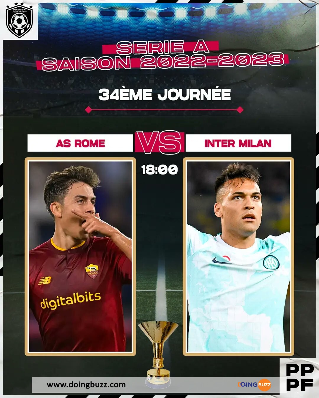 Rome Vs Inter Milan : A Quelle Heure Et Sur Quelle Chaine Voir Le Match ?