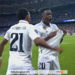 L&Rsquo;Exceptionnel But De Vinícius Qui Donne L&Rsquo;Avantage Au Real Madrid (Vidéo)