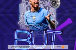 De Bruyne égalise en faveur de Manchester City grâce à ce beau but (vidéo)