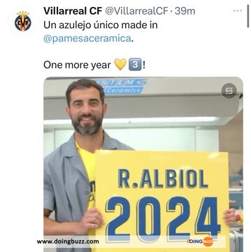 Raul Albiol Prolonge Son Contrat À Villarreal Jusqu'En 2024 !