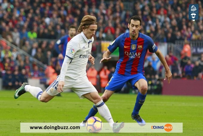 Luka Modric Adresse Un Message Fort À Sergio Busquets