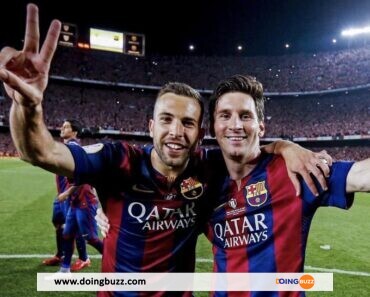 Lionel Messi adresse un message fort à Jordi Alba