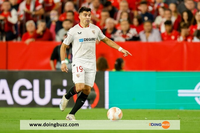 Marcos Acuña Disqualifié Pour La Finale Avec Sevilla Fc