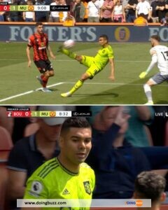 Voici Le Magnifique But De Casemiro Pour Man U En Vidéo, Quel Exploit !