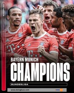 Bayern Munich Est Sacré Champion De La Bundesliga Pour La 11Ème Fois