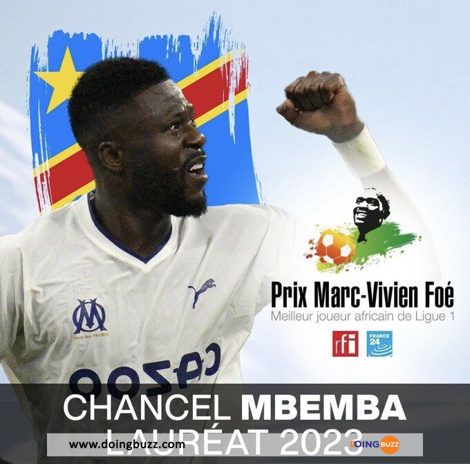 Chancel Mbemba Élu Meilleur Joueur Africain De Ligue 1 (Prix Marc-Vivien Foé)
