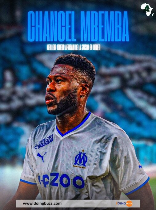 Chancel Mbemba Élu Meilleur Joueur Africain De Ligue 1 (Prix Marc-Vivien Foé)