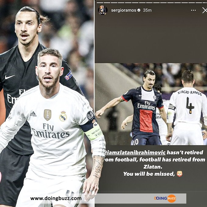 Sergio Ramos A Rendu Un Hommage Unique À Zlatan Ibrahimovic 