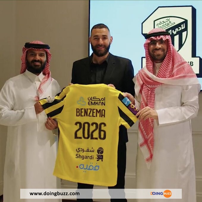 Karim Benzema Signe Avec Al Ittihad Jusqu'En 2025 !