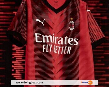 Voici le nouveau maillot domicile de l’AC Milan pour la saison 2023-2024