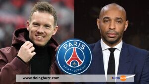 Julian Nagelsmann Et Thierry Henry Discutent Pour Entrainer Le Psg